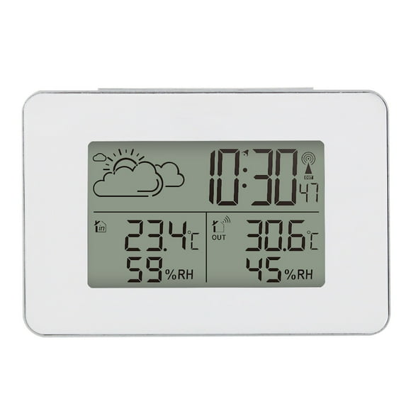 Indoor Outdoor Temperature Clock