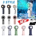 thumbnail image 1 of Tarmeek Portable Mini Fan, 100-Speed Stepless Adjustable Foldable Cooling Handheld Fans Usb Rechargeable Battery 4000Mah with LED Display, Portable Handheld Fan Indoor Outdoor Travel Mini Fan, 1 of 6