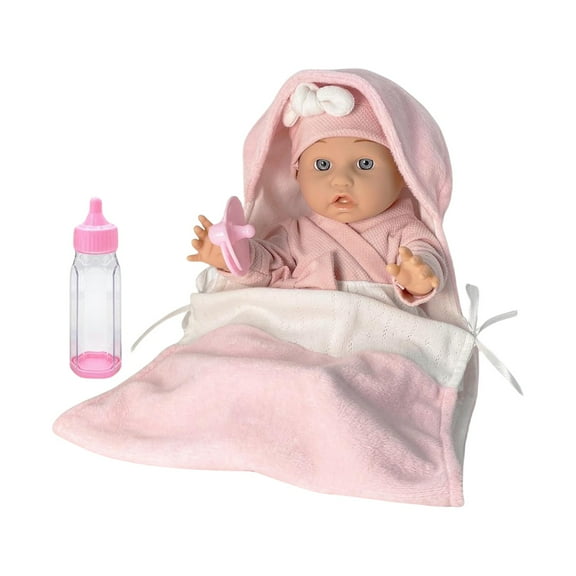 Tarmeek Reborn Baby Dolls for Toddlers Soothing Doll Vinyl 12 Inch Doll Play Toy Newborn Real Life Small Baby Doll Birthday Christmas Gifts for 3 + Year Old Kids