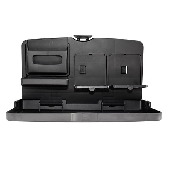 Tarmeek Seat Back Tray Table Foldable Car Tray with Drink Holder Sturdy Surface, Backseat Food Desk for SUV Sedan Truck Vehicle Easy Install Universal Fit