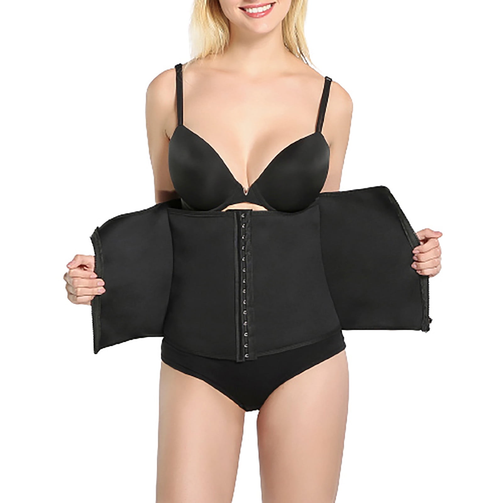 Tarmeek Shapewear for Women Tummy Control Latex Waist Trainer for Women Underbust with Steel