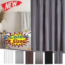 Tarmeek Shower Curtain, 59x71 Inch Heavy Duty Shower Curtain Liner Solid Color, Mold Resistant Waterproof Shower Curtains for Bathroom Privacy, Room Divider and Doorway