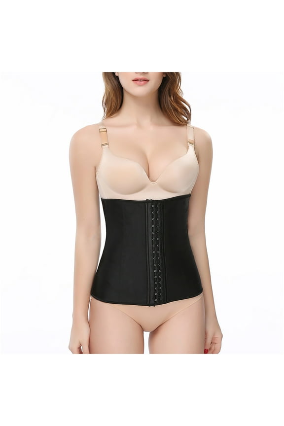 Tummy Control Shapewear for Dresses Long Torso Waist Trainer for Women Underbust Corsets Sport Girdle