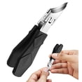 thumbnail image 1 of Tarmeek Ultra Sharp Extra Long Slant Toenail Clipper for Ingrown Nails, Stainless Steel Professional Pedicure Tool with Anti-Splash Design for Thick Toenails, Durable and Rust-Proof Nail Care, 1 of 5