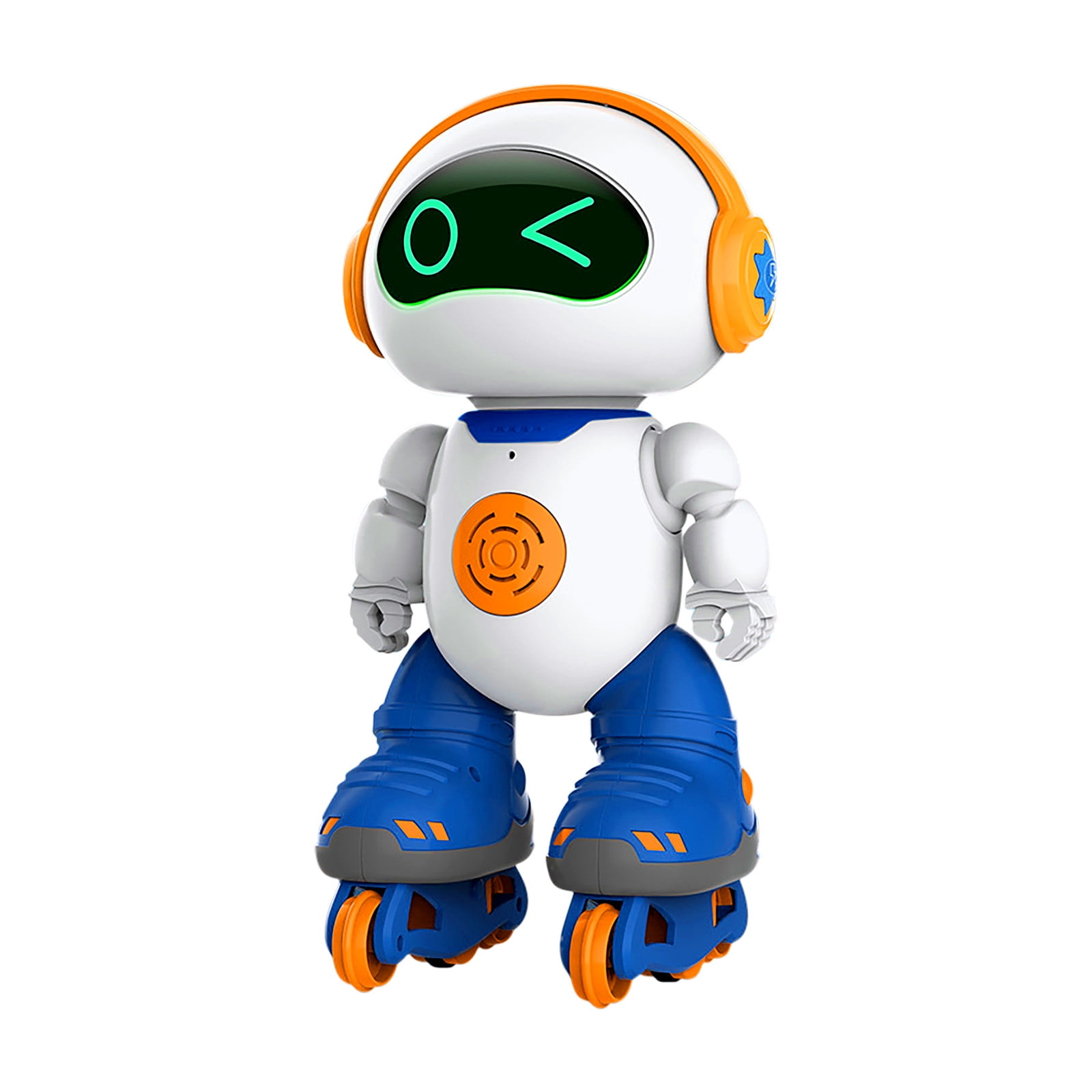 Toysery Walking Robot Toys for Kids - 360° Body Spinning Dancing Robot Toy  with LED Lights Flashing and Music, Smart Interactive Electronic Kids Robot