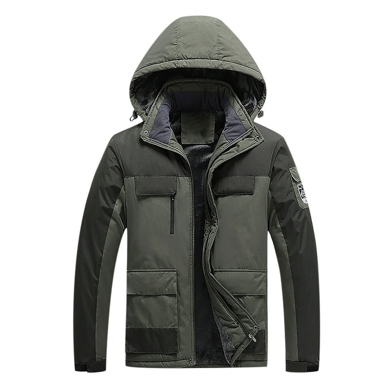Insulated waterproof and windproof winter jacket clearance