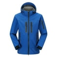 thumbnail image 1 of Tarmeek Waterproof Ski Jacket for Women Men Warm Winter Outdoor Solid Color Insulated Snow Jackets Coats Hooded Zipper Pockets Rain Jackets Thick Mountaineering Suit Ski Suit, 1 of 5