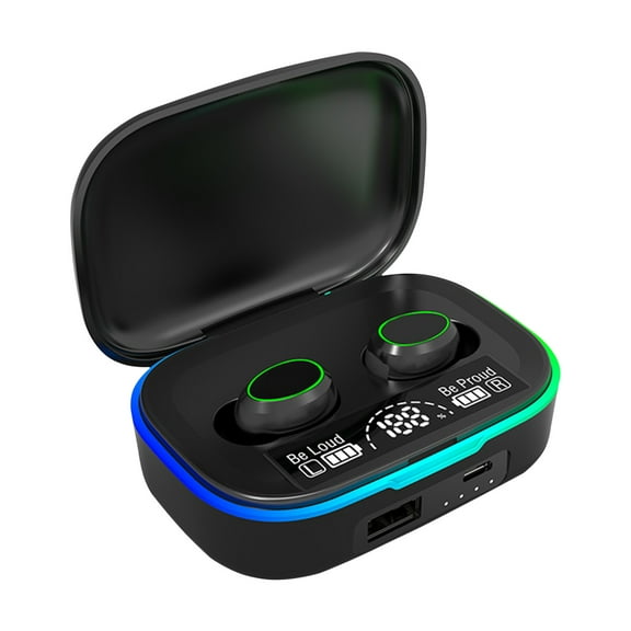 Tarmeek Wireless Earbuds Mini,Bluetooth 5.3 in-Ear Earphones with Type-C Fast Charging,TWS Stereo Cordless Earphones with IPX6 Waterproof/Touch Control/Noise Cancelling for Android/iPhone