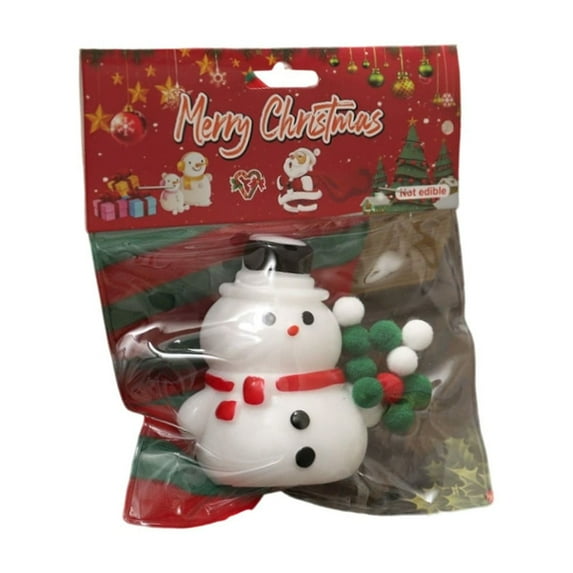 Tarmeek Xmas Cute Squishies Toys, Fidget Squeeze Toys, Ultra-Soft Decompression Sensory Stress Relief Toys, Christmas Gifts for 3 4 5 Year Old Kids,Xmas Stocking Stuffers
