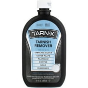 Tarn-X Household Tarnish Cleaner and Remover for Silver, Platinum, Mixed Metals, 12 fl oz