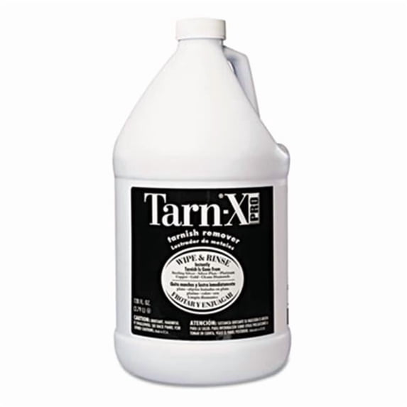 Tarn-X Pro Tarnish Remover, 1 gal bottle for sterling silver, gold, and platinum