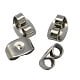 Resistant 304 Stainless Steel Ear Nuts Friction Earring Backs
