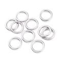 thumbnail image 1 of Tarnish Resistant 304 Stainless Steel Linking Rings Ring Stainless Steel color 17x1.8mm Inner Diameter: 12.3mm, 1 of 3