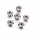 thumbnail image 1 of Resistant 304 Stainless Steel Spacer Beads Flat Round Stainless Steel Color 5x2mm Hole: 1.5mm 200pc, 1 of 3