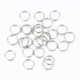 thumbnail image 1 of Tarnish Resistant 304 Stainless Steel Split Rings Double Loops Jump RingsJump Rings Stainless Steel Color 7x1mm about 6mm inner diameter, 1 of 2