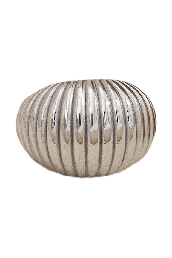 Tarnish Resistant Fat Bread Styles Rings Comfortable and Allergy Resistant Gold or Silver Plated Rings for Everyday Wear