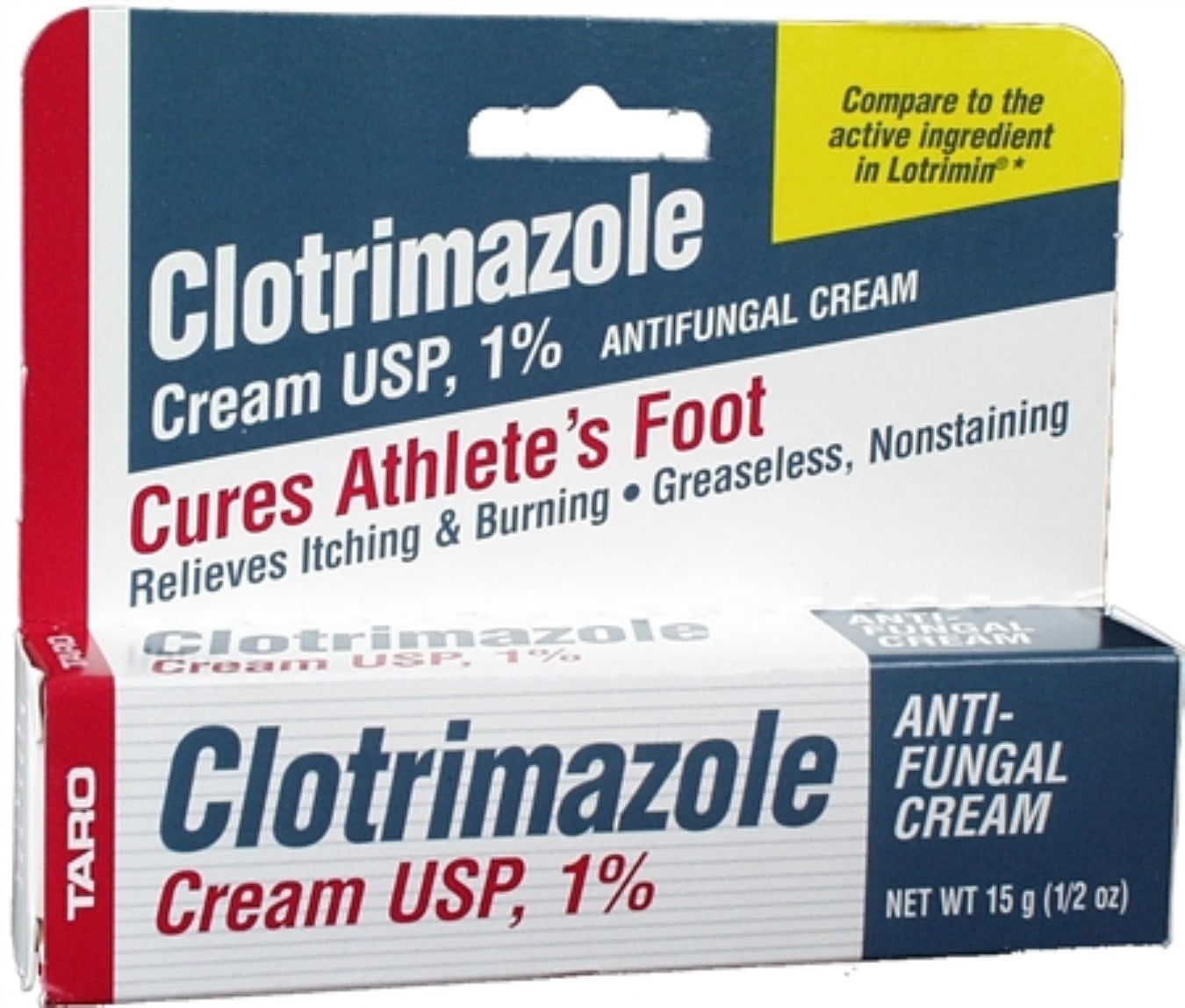 Taro Clotrimazole Antifungal Cream, 0.50 Oz.