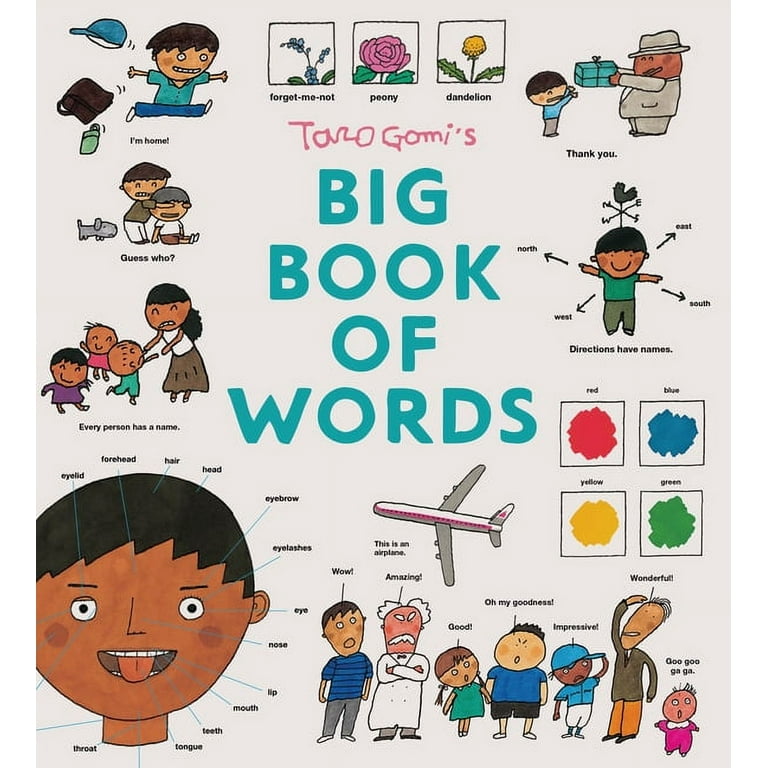 Taro Gomi: Taro Gomi&rsquo;s Big Book of Words (Hardcover) - Walmart.com