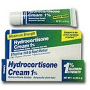 Taro Hydrocortisone 1% Cream Maximum Strength 1 oz - (Pack of 2)