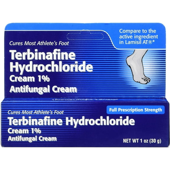 Taro Terbinafine Hydrochloride 1% Athletes Foot Treatment, Antifungal Cream for Skin, Effective Anti Fungal Cream for Athlete's Foot Relief and Skin Health, 1 oz Tube