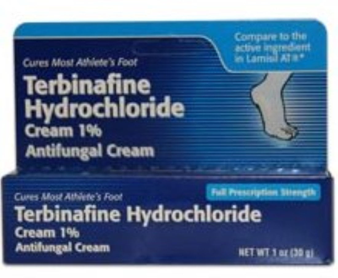 Taro Terbinafine Hydrochloride Foot Antifungal Cream 1%, 1.0oz, 6-Pack