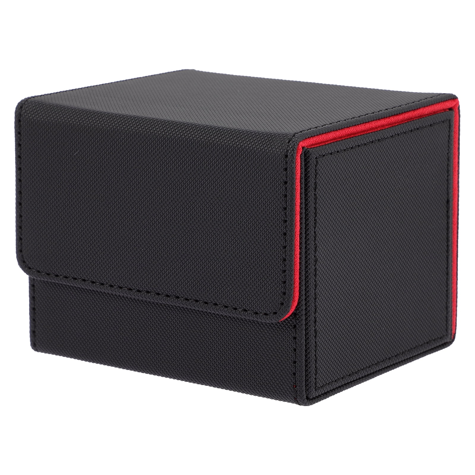 Tarot Card Organizer Box With Sun Moon Design - PU Leather Storage For Standard Decks