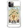 thumbnail image 1 of Tarot Card Pizza Case for iPhone 13 Pro,Aesthetic Art Design TPU Bumper Cover Case, 1 of 5