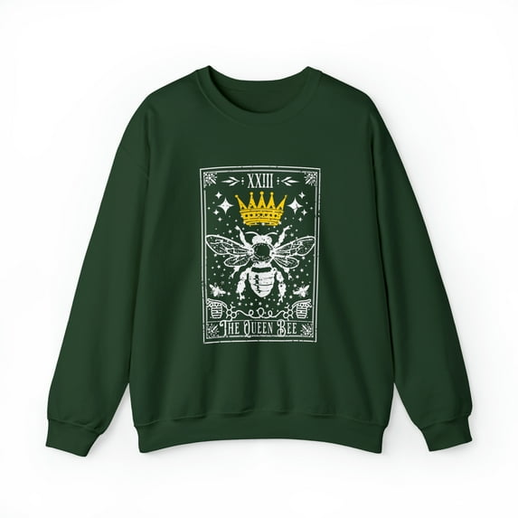 Tarot Card The Queen Sweatshirt, The Queen Bee Tarot Shirt