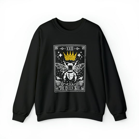 Tarot Card The Queen Sweatshirt, The Queen Bee Tarot Shirt