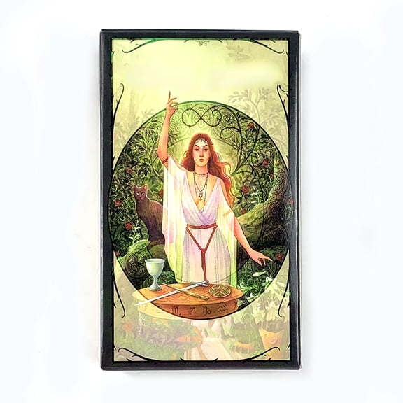 Tarot Cards A 78pcs Deck Oracle English Visions Prediction Divination Edition Borad Games, Holidays Game Family Gathering Games