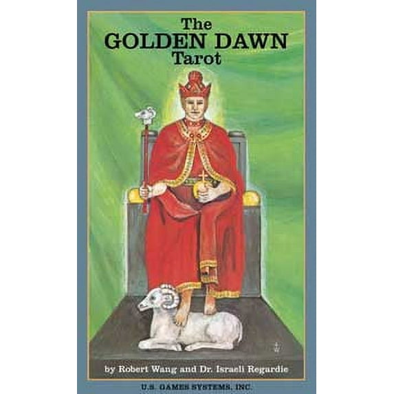 Tarot Cards Golden Dawn Deck Hermetic Order Symbolic Framework of Inner Tradition Fortune Telling Tool by Wang and Regardie