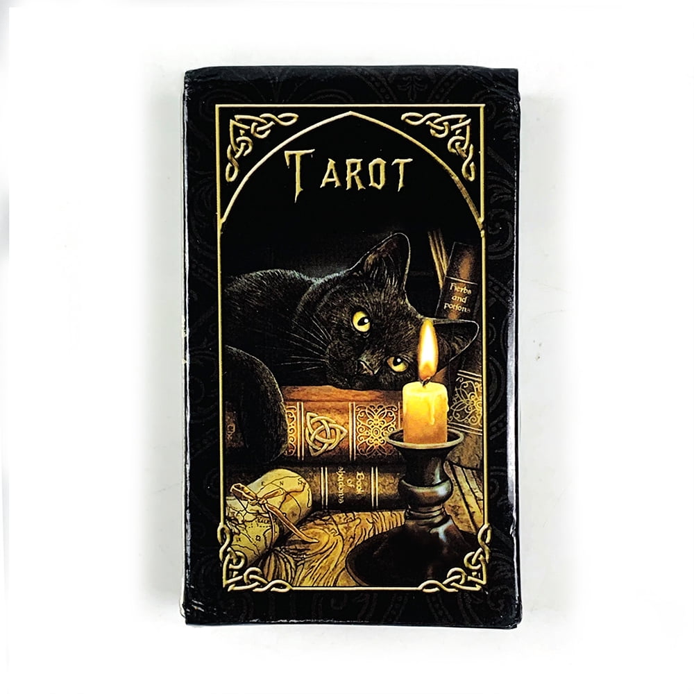 Tarot Cards Mysterious Animal Magic Divination Edition Borad Playing Games ,Spiritual Guidance & Collectors & Gift Giving
