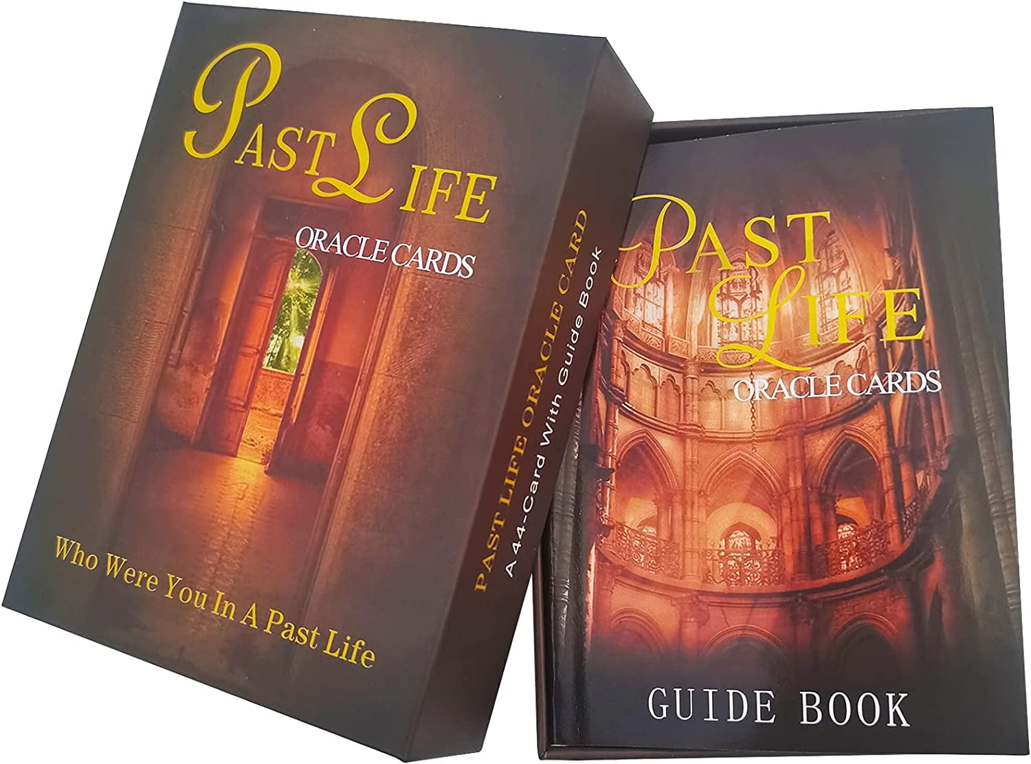 Tarot Cards Past Life Oracle Cards with Guidebook,44 Tarot