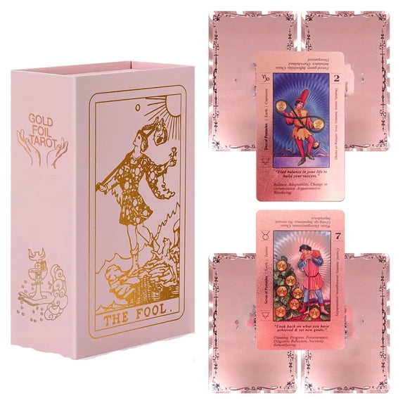 Tarot Cards for Beginners with Guidebook, Fortune Telling Game Cards for Love & Relationships, Full Set