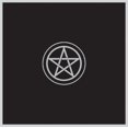 thumbnail image 1 of Tarot Cloth Pentacle Black Tp02, 1 of 1