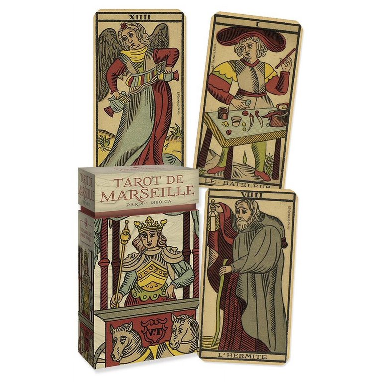 Tarot De Marseille Paris 1890 - Walmart.com