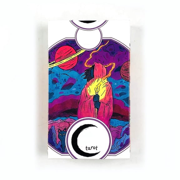 Tarot Deck Leisure Party Table Game Fortune Prophecy Divination Tarot Cards,Family Gathering Card Game Meditation & Gifts