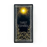 Tarot Espa ol Tarot Cards, Spanish Version With Golden Vine Star Pattern Tarot Deck for Spanish Speaking Beginners, Spiritual Meditation and Hobby Collection