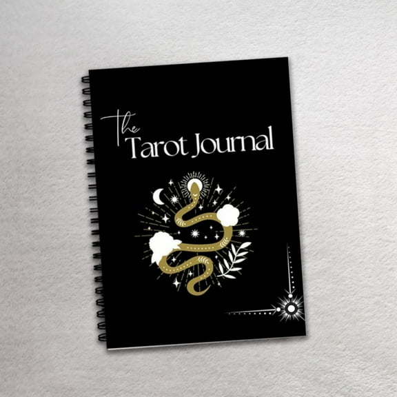 Tarot Journal Planner Notebook Perfect for Anyone, Personal Goal Management Daily Task Tracking and Reminder Tool for Small and Larger Projects with Dedicated Sections, Life