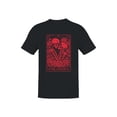 thumbnail image 1 of Tarot Lovers Skeleton Art Men's T-shirt, 1 of 3