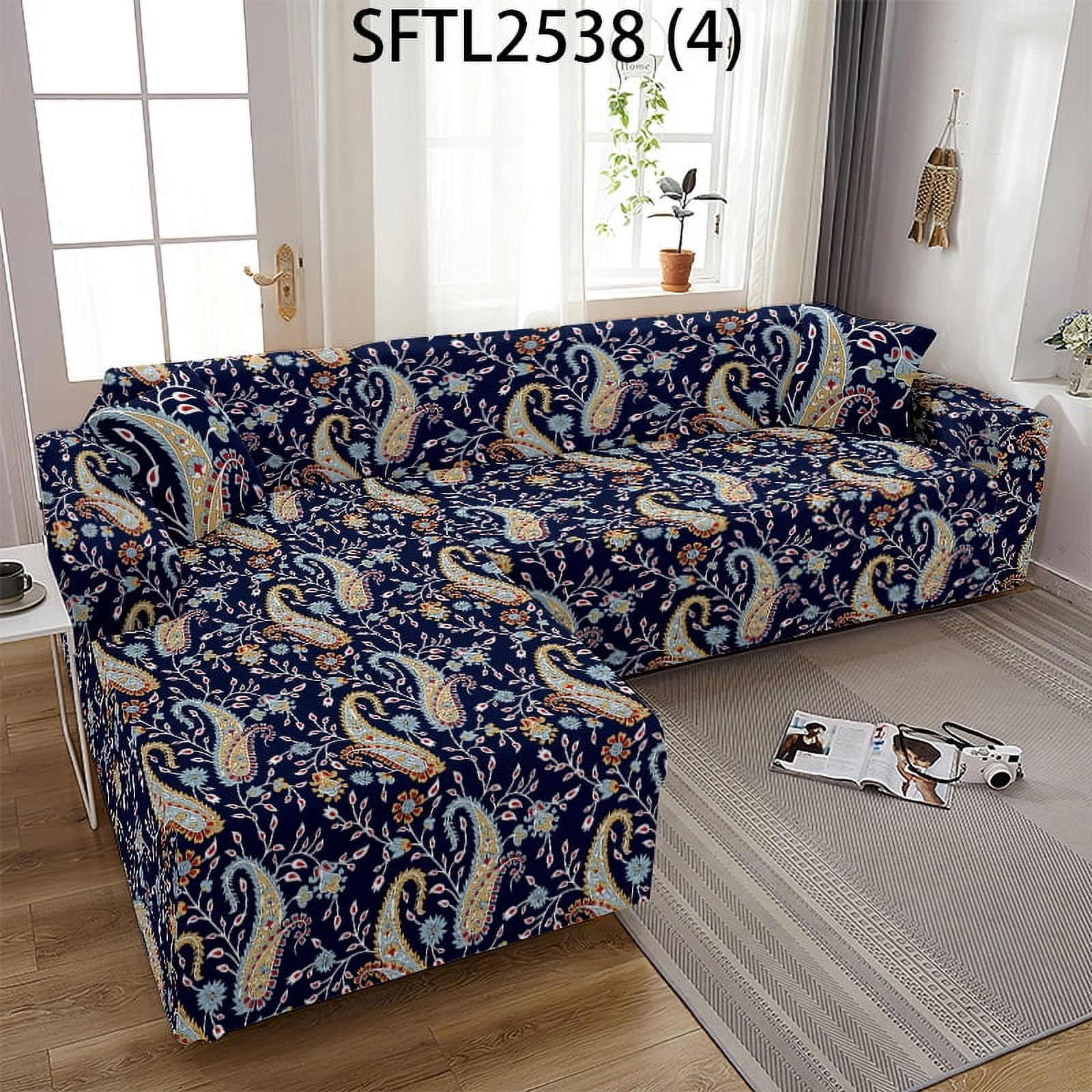 Tarot Sun Stretch Sofa Slipcover Elastic Sofa Covers for Living Room