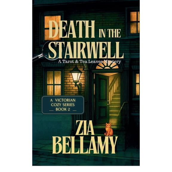 Tarot and Tea Leaves Mysteries Death in the Stairwell, Book 2, (Paperback)