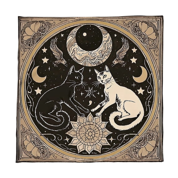 Tarots Tablecloth Multifunction Divinations Table Cloth Tarot Reading Mat Board Game Oracles Card Pad Tarots Support Mat