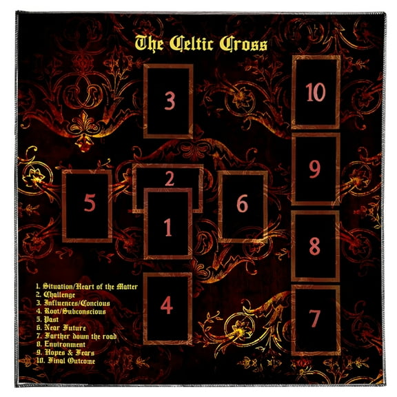 Tarots Tablecloth Reading Card Astrologys Altars Cloth Divinations Cards Table Cloth Tapestry Witchcrafts Supplies