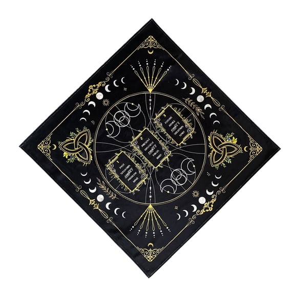 Tarots Tablecloth Reading Card Astrologys Altars Cloth Divinations Cards Table Cloth Tapestry Witchcrafts Supplies