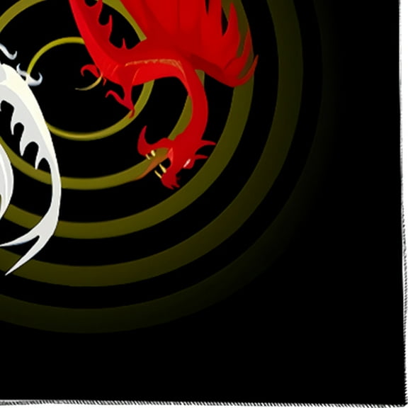 Tarots Tablecloth Tapestry Dragon/Wolf Altars Cloth Witchcrafts Supplies