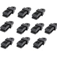 thumbnail image 1 of Tarp Clips Heavy Duty, 10Pcs Adjustable Clamps with Teeth Design, Waterproof,Windproof for Camping,Tent,Canopy Securement, 1 of 8