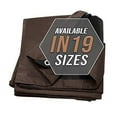 thumbnail image 1 of Large Waterproof Tarp - Heavy Duty 10 Mil Thick Poly Tarpaulin Ideal for Canopy Tents, Boats, RV or Pool Covers - Multipurpose Protective Tarps with Grommets for Indoor, Outdoor Use | 30' x 70', 1 of 7