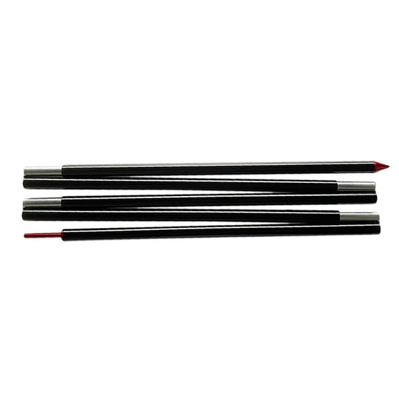 Tarp Poles Support Rod Double Roof Tarpaulins Support, Replacement Tent Pole Camping, Hiking, Backpacking Canopy Build Poles