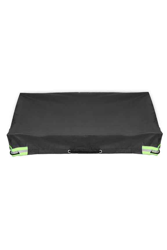 Tarpaulin Tarp Tarpaulin Cover Heavy Duty Waterproof Camping Trailer Cover Black Fangkenuo